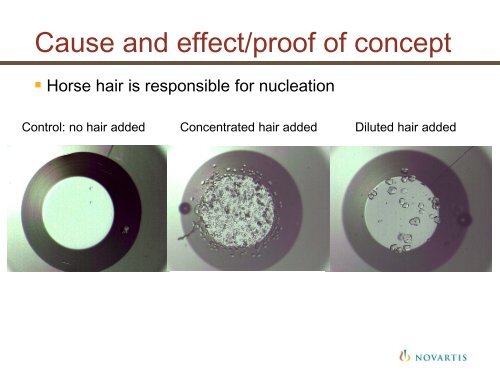 Nucleation and seeding in protein crystallization - Hampton Research