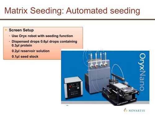 Nucleation and seeding in protein crystallization - Hampton Research