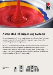 Automated Ink Dispensing Systems - Marabu North America