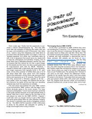 Tim Easterday - The Imaging Source Astronomy Cameras