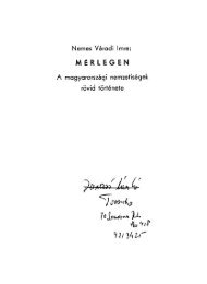 Nemes VÃ¡radi Imre: MÃ©rlegen - 1. rÃ©sz (pdf)