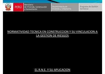 normatividad tecnica en construccion y su vinculacion a la gestion ...