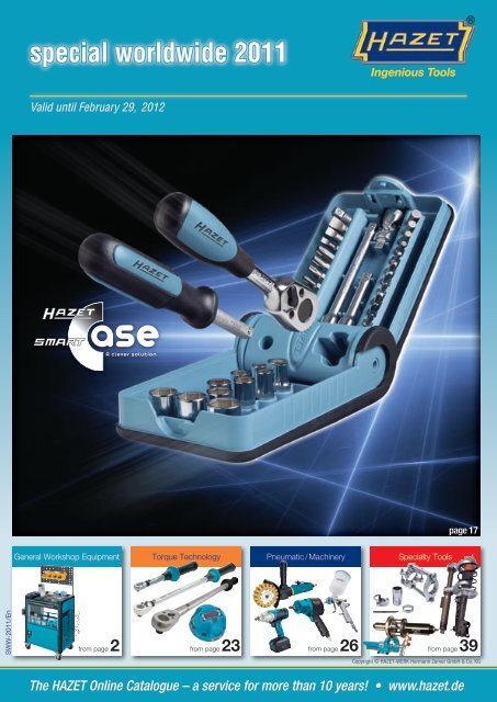 HAZET: More than a tool  Fastener + Fixing Magazine