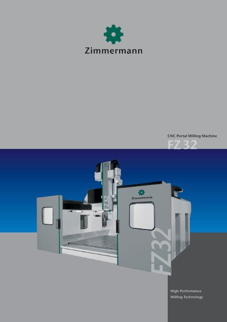 FZ32 - Portal Milling Machine - galika