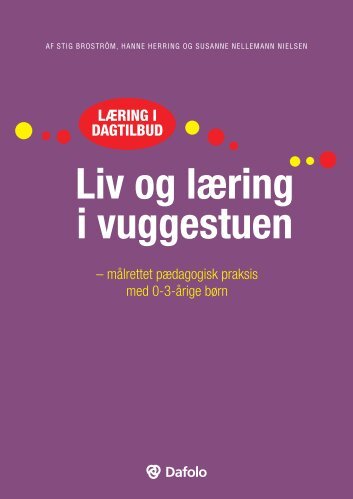 Liv og lÃ¦ring i vuggestuen