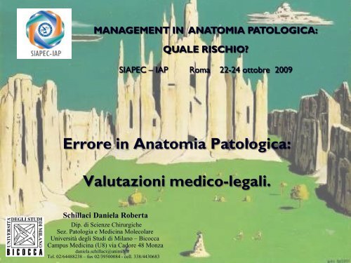 09. Errore in Anatomia Patologica - Siapec
