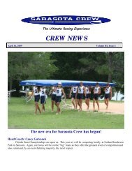 The Ultimate Rowing Experience - Sarasota Crew