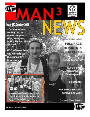 October Newsletter 2006 - Manchester Triathlon Club