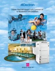Indoor Pool/Whirlpool Light Commercial & Residential - Exactair.co