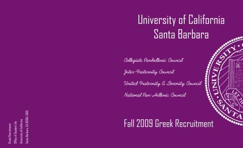 UCSB Division of Student Affairs - University of California, Santa ...