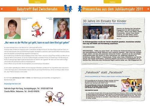 DKSB Jahresbericht 2011 - Kinderschutzbund Ammerland