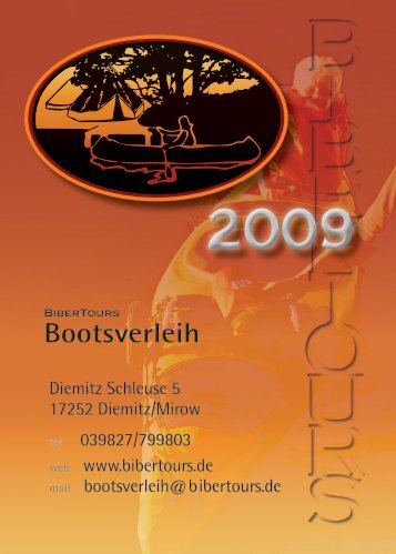 Bootsverleih - Bibertours