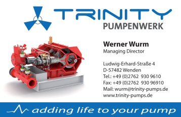 adding life to your pump - Prime Drilling GmbH