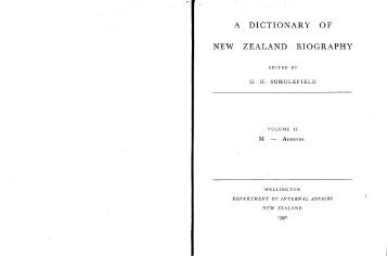 Volume Two-M-Z - NZHistory.net.nz