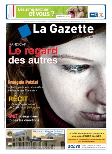 TÃ©lÃ©charger le numÃ©ro - La Gazette de CÃ´te d'Or