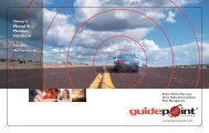 Owner's Manual & Member Handbook - Guidepoint