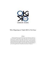 Why Migrating to Triple DES is Not Easy