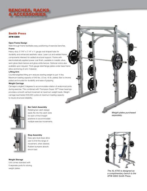 Plate Loaded Free Weight - All Pro Exercise