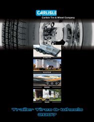 2007 Trailer Tires & Wheels Catalogue(PDF) - Carlisle Tires