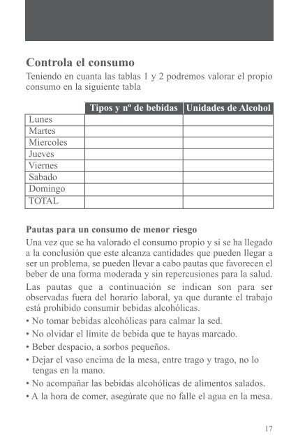 El alcohol y el mar - Plan Nacional sobre drogas