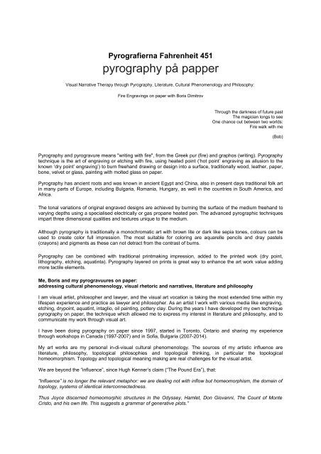 Pyrography Pa Papper