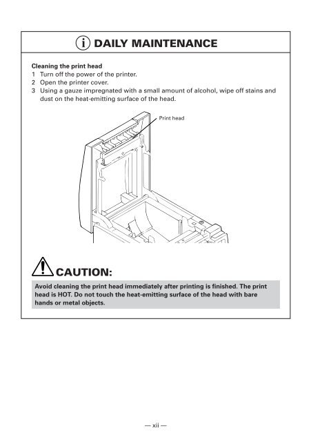 1 Turn off the power of the printer. - Van Mechelen