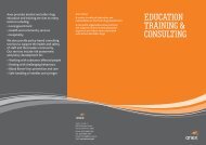 EDUCATION TRAINING & CONSULTING - Anex