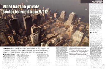 What has the private sector learned from 9/11? - Emily Landis Walker