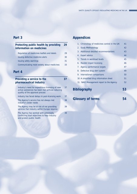 Safety, Quality, Efficacy: Regulating Medicines in the UK