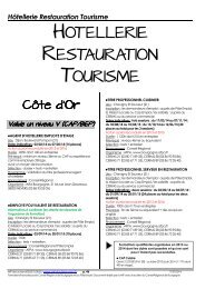 HÃ´tellerie Restauration - MIP de Louhans
