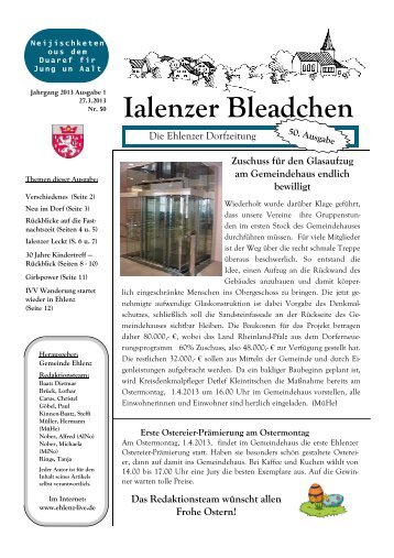 Download als pdf - Ehlenz.Live