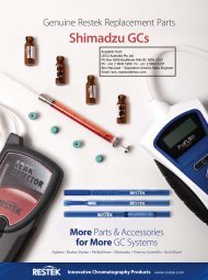 For Shimadzu GCs - LECO Australia