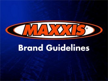 Maxxis Brand Guidelines