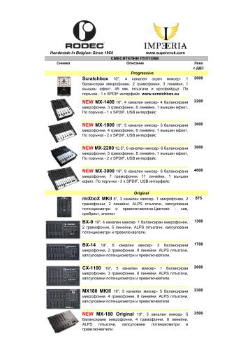 RODEC BG End User PL 2009