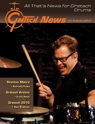 Stanton Moore Gretsch Artists Gretsch 2010 - Gretsch Drums