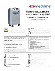 BEDIENUNGSANLEITUNG Mark 5 Nuvo (OCSI) LITE ... - Sauerstoff