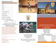 Summer Athletic and Arts Camps 2012 - Cardinal Ritter College Prep