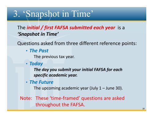 Completing the 2013-14 FAFSA