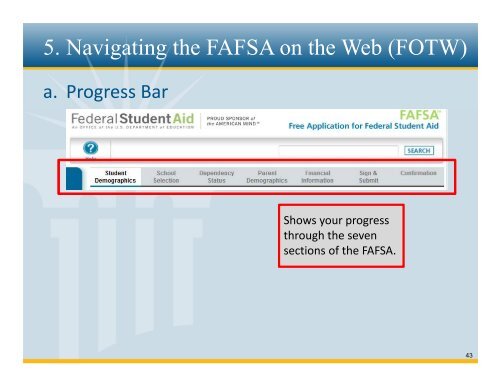 Completing the 2013-14 FAFSA