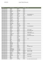 30/07/2013 Listing Triathlon DÃ©couverte - Triathlon VallÃ©e des lacs