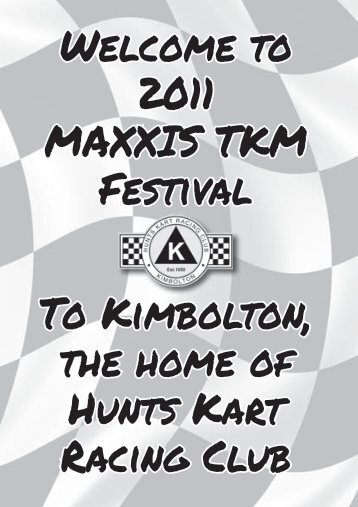 Welcome to 2011 MAXXIS TKM Festival To Kimbolton, the home of ...