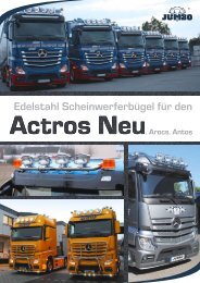 DachbÃƒÂ¼gel Actros Neu - Jumbo-Fischer