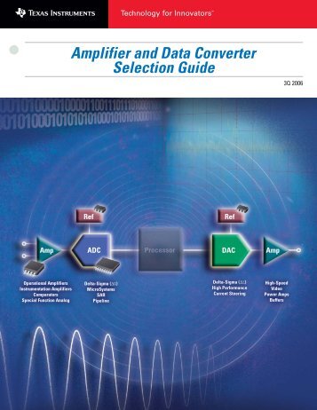 Amplifier and Data Converter Selection Guide