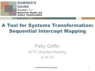 Sequential Intercept Model (MS PowerPoint 1.90MB) - SAMHSA'S ...