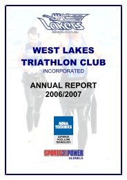 2006/07 - the Lakers Triathlon Club