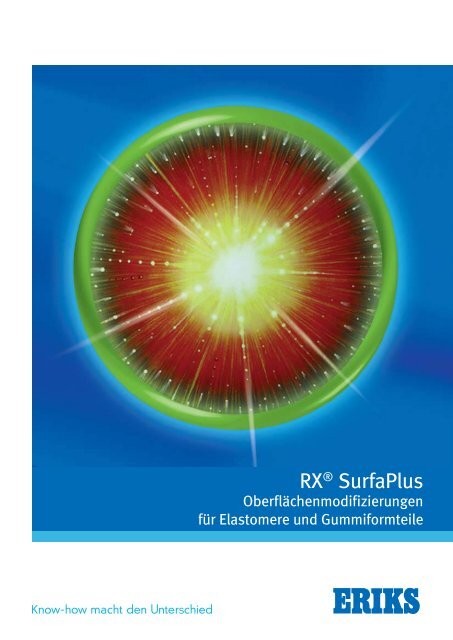 Oberflächenmodifizierte Dichtungen (pdf) - ERIKS