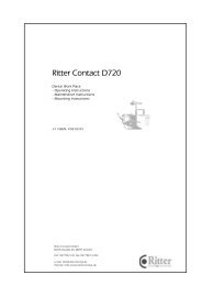 Ritter Contact D720 - Gritter Dental