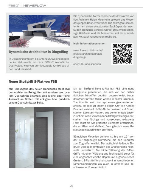 flow360° Q3/2012 - Architektur/Design/Lifestyle