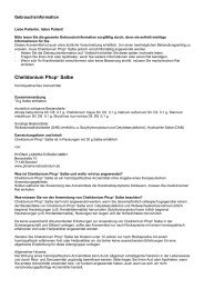 Chelidonium Phcp® Salbe - Meine Gesundheitsapotheke