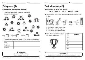 Ordinal numbers (1) - Rising Stars